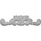 Ekena Millwork 12 1/4"W x 2 3/4"H x 5/8"P Palmetto Center Onlay ONL12X02X01PA - alternate 4